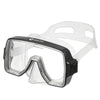 Máscara de buceo Mythos Transparente-Negro Abysstar 63183BK