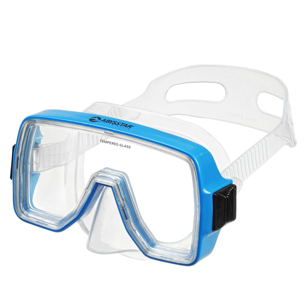 Máscara de buceo Mythos Transparente-Azul Abysstar 63183BL