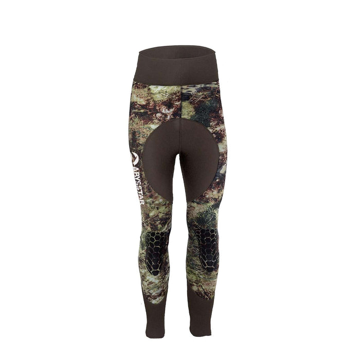 Neopreno traje de buceo completo Grouper Evo Hombre 3mm Camo-Verde S Abysstar 63260