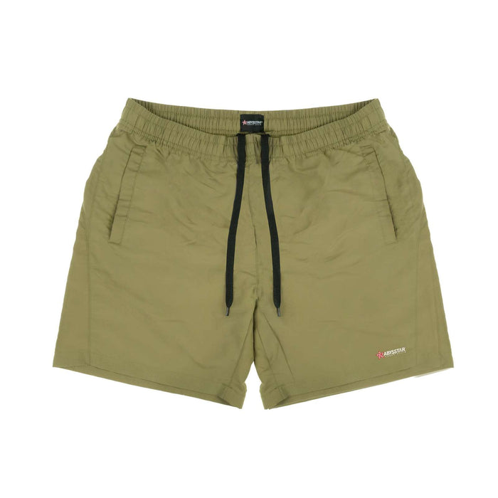 Bañadores Jamaica Nylon Hombre Verde Militar XL Abysstar 64014AG
