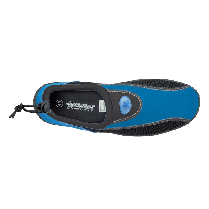 Zapatos de agua de roca azul-negro talla 42 Abysstar 65722