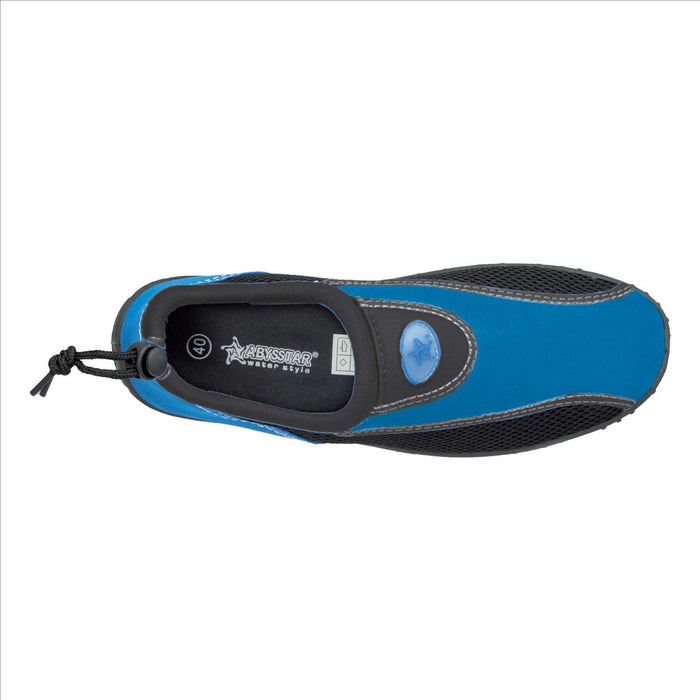 Zapatos de agua de roca azul-negro talla 46 Abysstar 65726