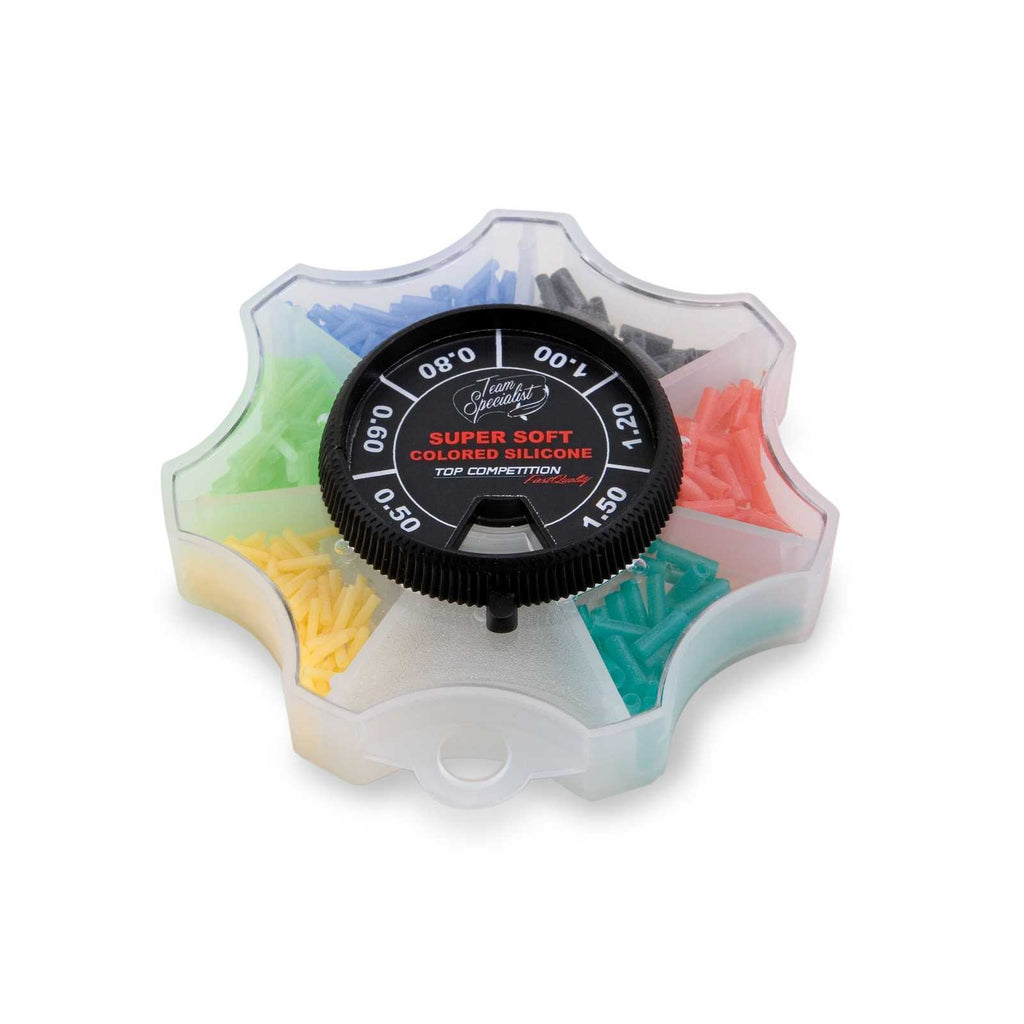 Tubos de Silicona Transparentes 6 Tamaños Team Specialist 6630016