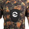 Traje de buceo corto para pesca submarina Sea Spring Hombre 2,5mm Camo-Marrón-Naranja XL Abysstar 68152