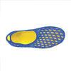 Zapatos de natación anatómicos tendencia niños azul-amarillo talla 35 Abysstar 68155BLYL