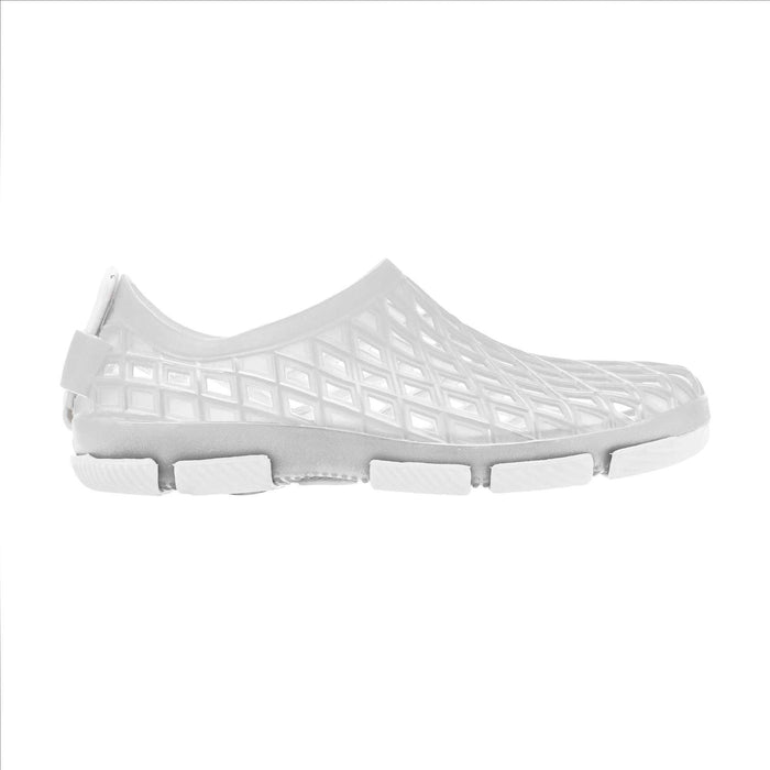 Zapatos de natación anatómicos tendencia niños blanco-transparente talla 35 Abysstar 68155WTR