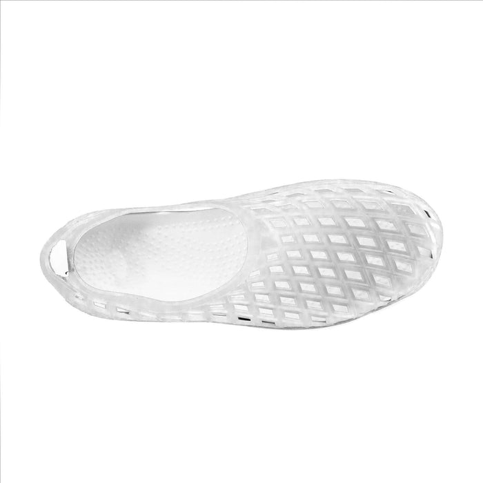 Zapatos de natación anatómicos tendencia niños blanco-transparente talla 36 Abysstar 68156WTR