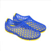 Zapatos de natación anatómicos tendencia niños azul-amarillo talla 39 Abysstar 68159BLYL