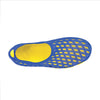 Zapatos de natación anatómicos tendencia niños azul-amarillo talla 39 Abysstar 68159BLYL