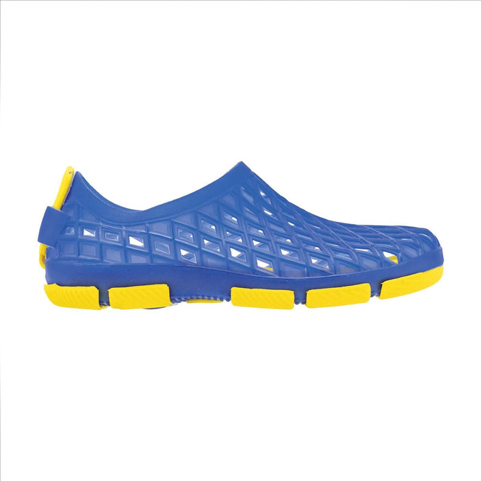Zapatos de natación anatómicos tendencia niños azul-amarillo talla 39 Abysstar 68159BLYL