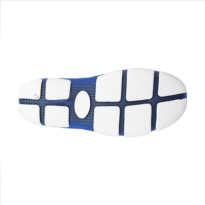 Zapatos de natación anatómicos tendencia azul-blanco talla 43 Abysstar 68163BLW