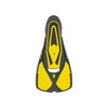 Aletas de snorkel F1 Pro Amarillo 42-43 Abysstar 68205YL