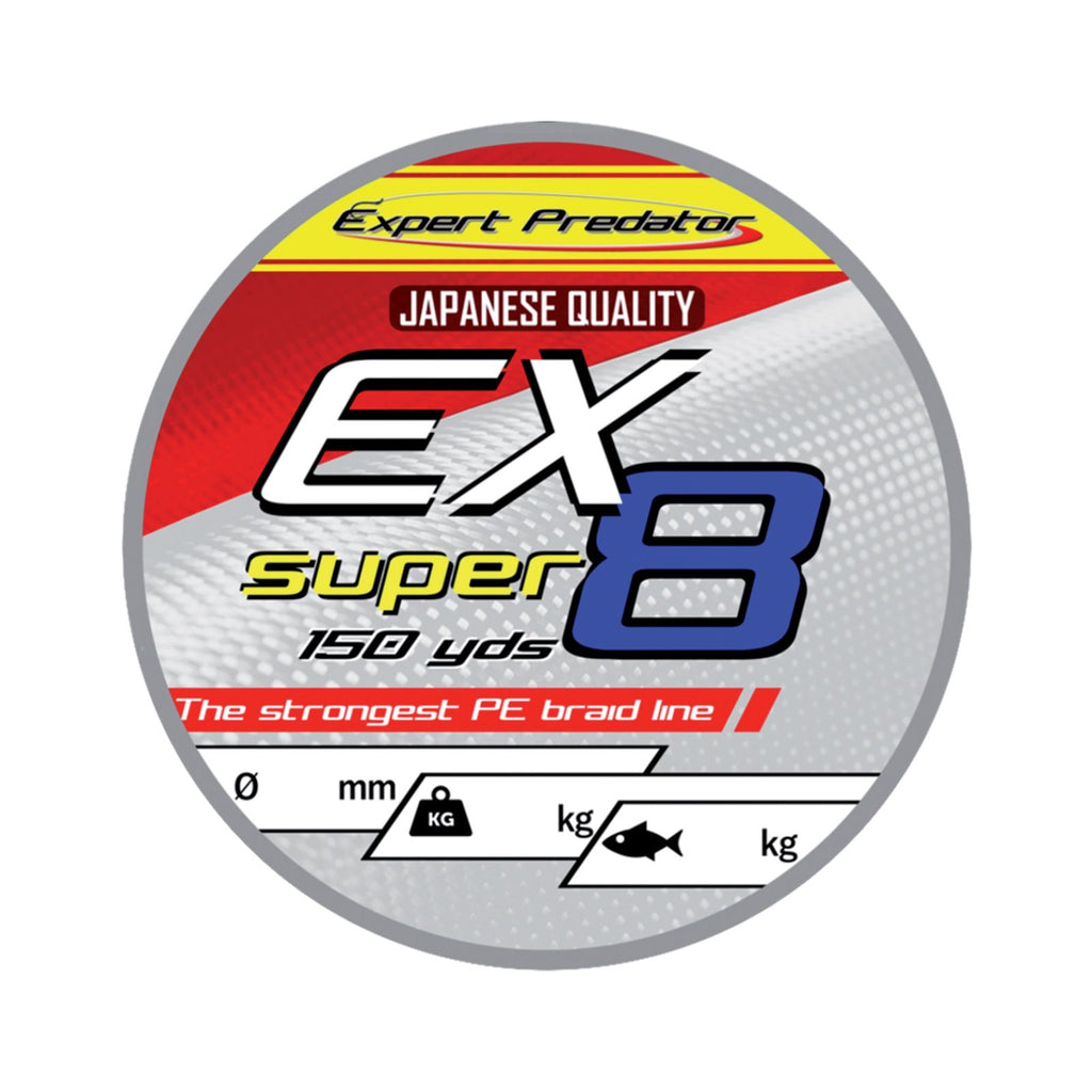 Línea trenzada Ex-Super 8 300yd 15kg 0,18mm Expert Predator 69081