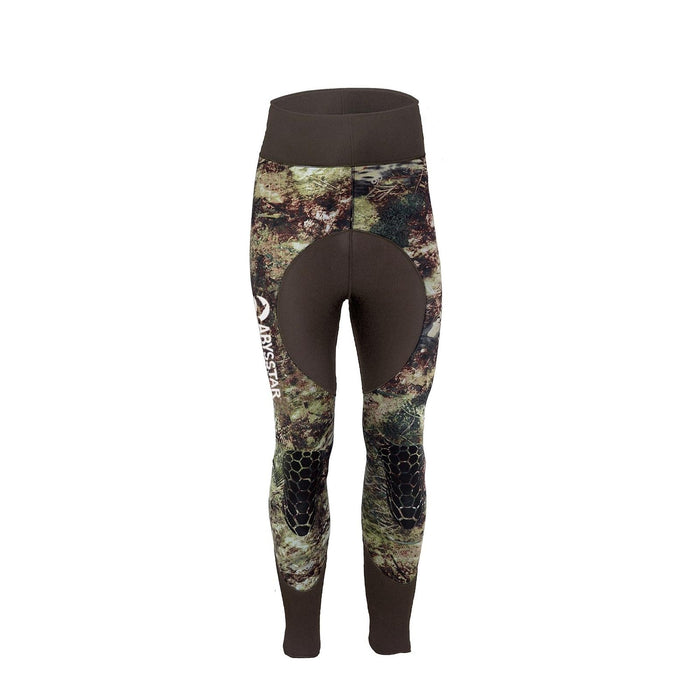 Neopreno traje de buceo completo Grouper Evo Hombre 7mm Camo-Verde S Abysstar 69139