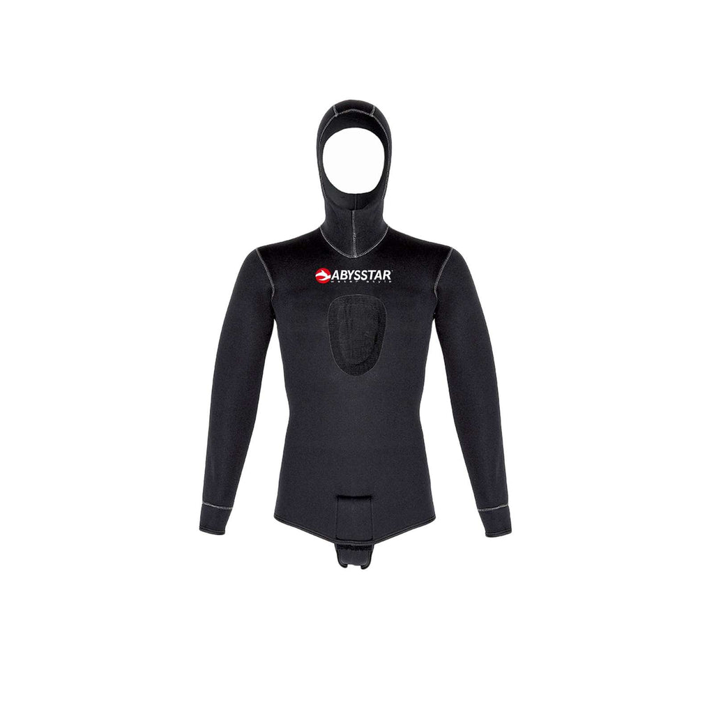 Chaqueta de Neopreno para Buceo Pacific Supreme Hombre 5mm Negro L Abysstar 69417