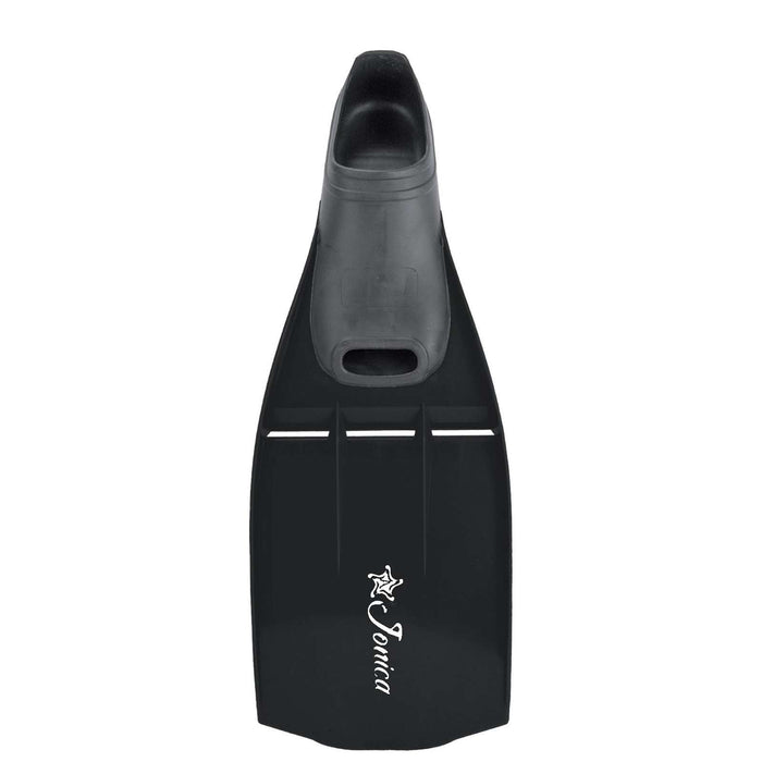 Aletas de snorkel Jonica Negro Talla 39-40 Abysstar 69548BK
