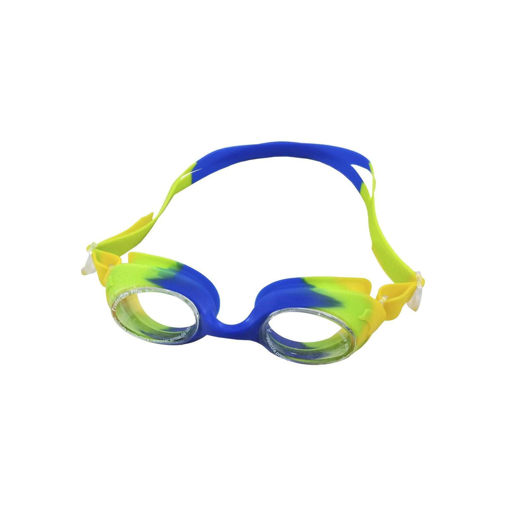 Gafas de Natación Mono Niños Azul-Verde Abysstar 69700BL