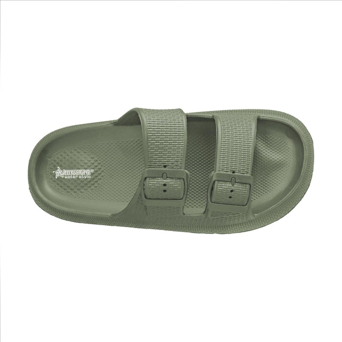 Chanclas de natación Hammer Verde Militar Talla 44 Abysstar 69824AG