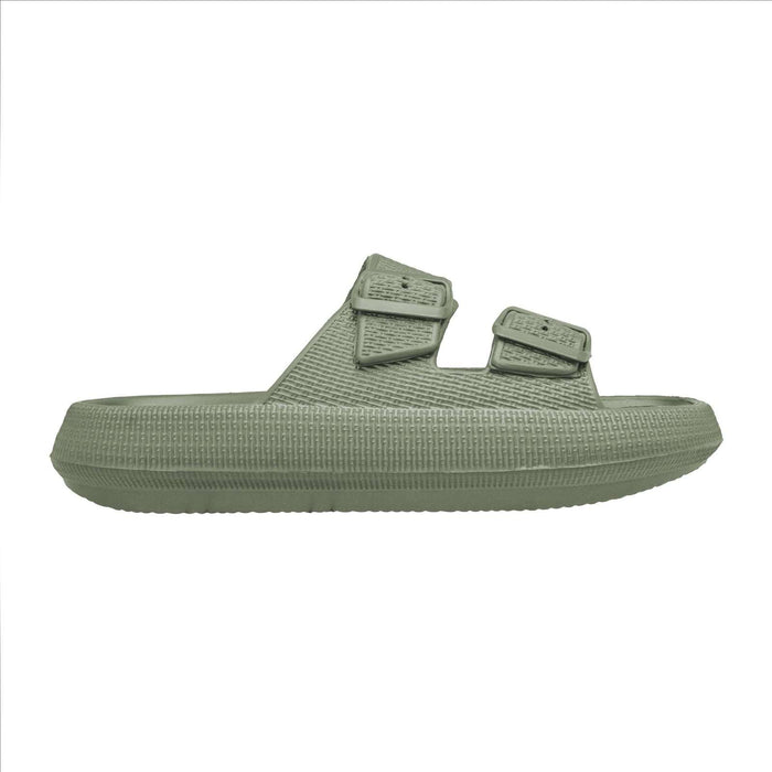 Chanclas de natación Hammer Verde Militar Talla 45 Abysstar 69825AG