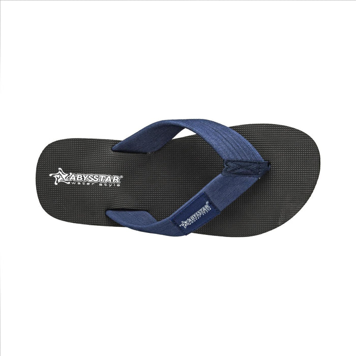 Chanclas de natación Step negras talla 44 Abysstar 69844BK