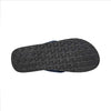 Chanclas de natación Step negras talla 45 Abysstar 69845BK