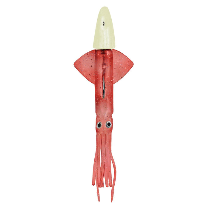 Cebo Blando Calamar Vertical Rojo 140g Depredador Experto 69877RD