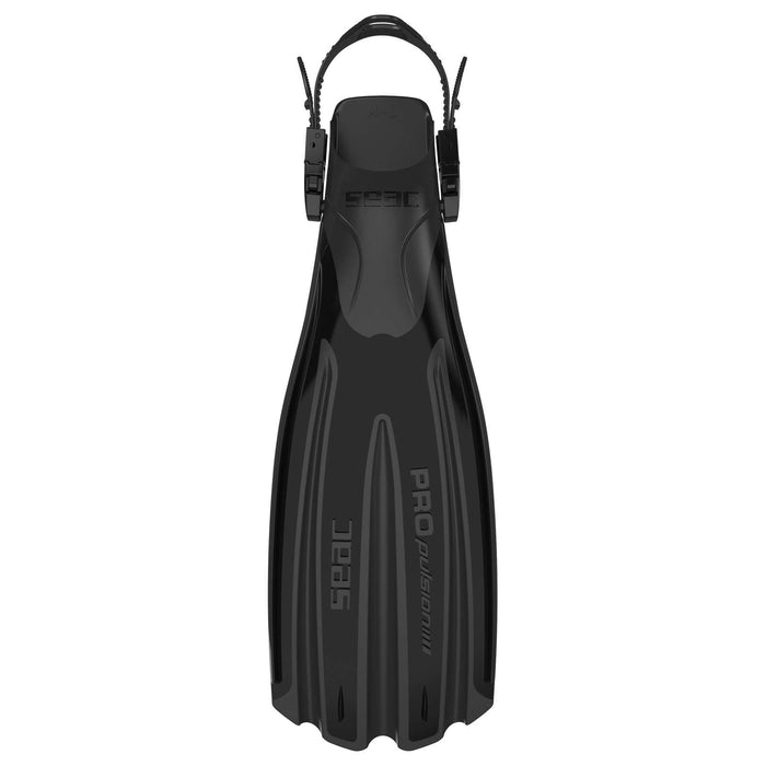 Aletas de Buceo Propulsión Negra L-XL ~ 43-45 Seac 71-12N-L-XL