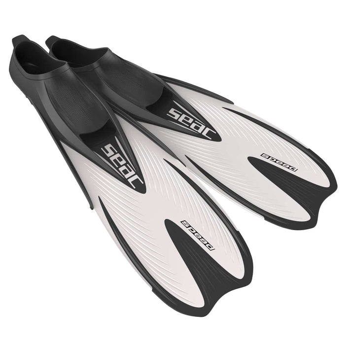 Aletas de snorkel Speed Niños Blancas 26-28 Seac 71-15W-26-28