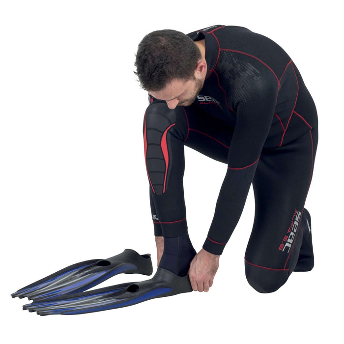 Aletines de Buceo F100 Pro Azul Talla 46-47 Seac 71-1B-46-47