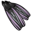 Aletines de Buceo F100 Pro Lila Talla 40-41 Seac 71-1LL-40-41