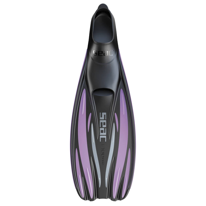 Aletines de Buceo F100 Pro Lila Talla 40-41 Seac 71-1LL-40-41