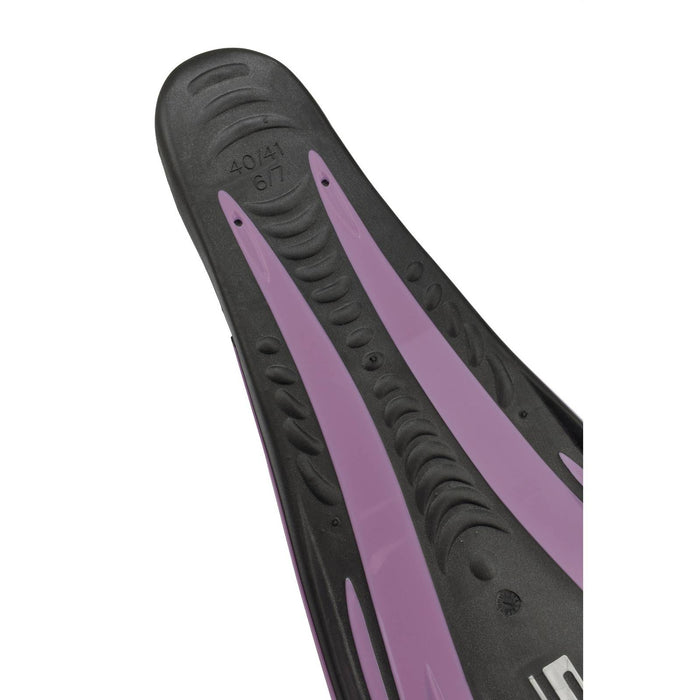 Aletines de Buceo F100 Pro Lila Talla 40-41 Seac 71-1LL-40-41