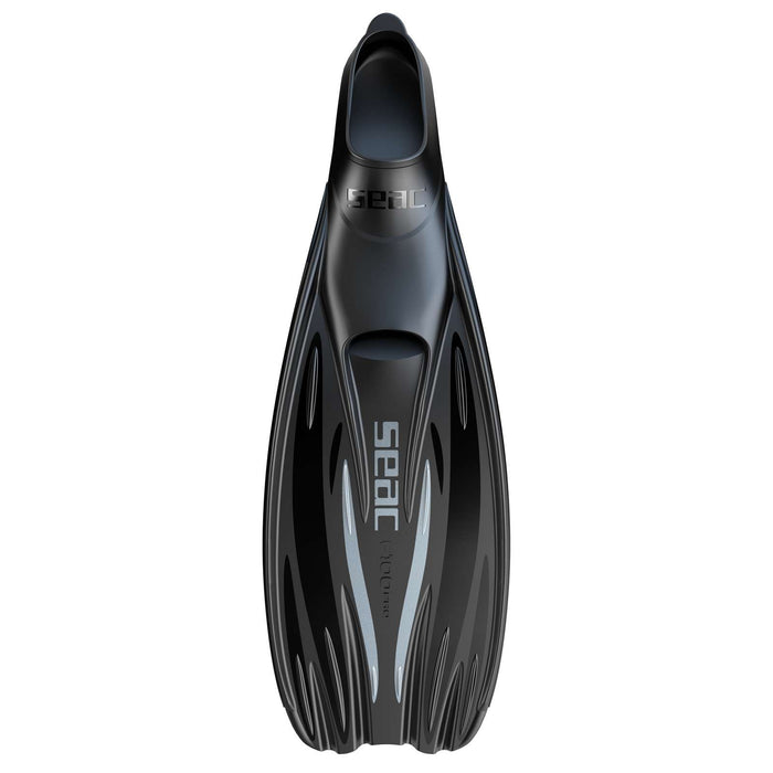 Aletas de buceo F100 Pro Negra Talla 46-47 Seac 71-1N-46-47
