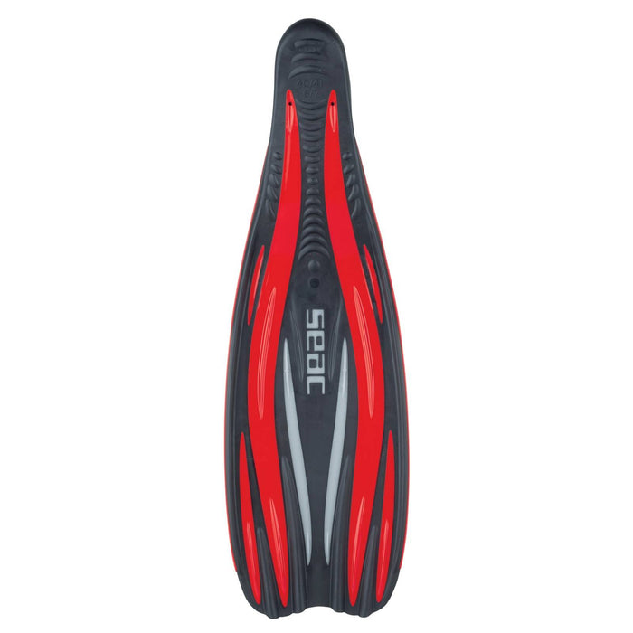 Aletas de buceo F100 Pro Rojo Talla 40-41 Seac 71-1R-40-41