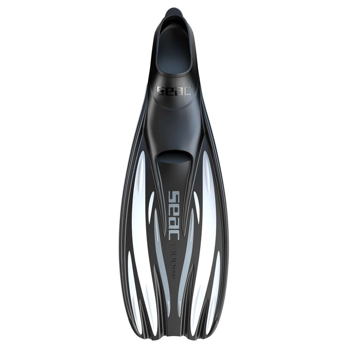 Aletas de buceo F100 Pro Blanca Talla 46-47 Seac 71-1W-46-47