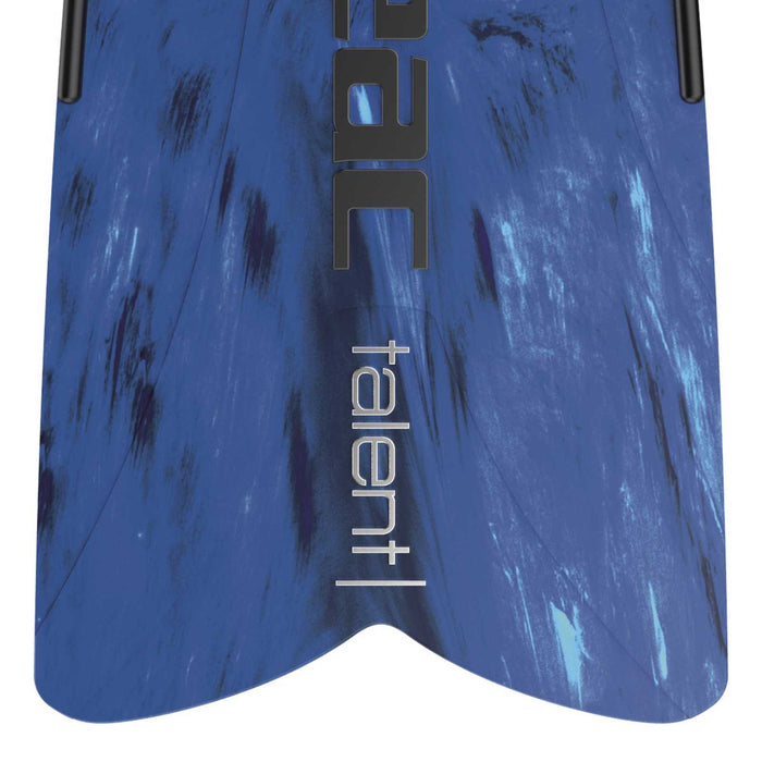 Aletas de apnea y pesca submarina Talent Camo-Azul Talla 41-42 Seac 71-24CB-41-42