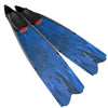Aletas de apnea y pesca submarina Motus Camo-Azul Talla 45-46 Seac 71-25CB-45-46