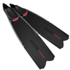 Aletas de apnea y pesca submarina Motus Negro-Rojo Talla 41-42 Seac 71-25N-41-42