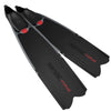 Aletas de apnea y pesca submarina Motus Negro-Rojo Talla 43-44 Seac 71-25N-43-44