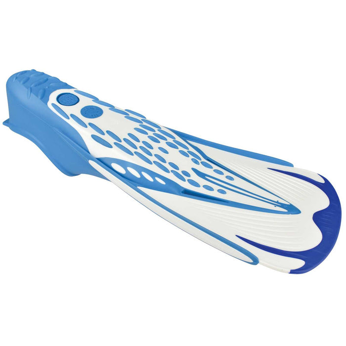 Aletas de natación Team Azul-Blanco Talla 40-41 Seac 71-28B-40-41
