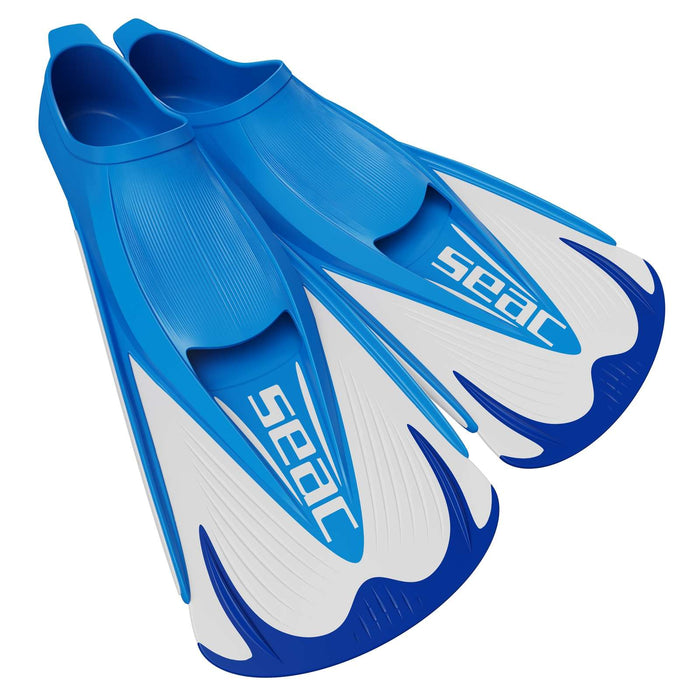 Aletas de natación Team Azul-Blanco Talla 42-43 Seac 71-28B-42-43