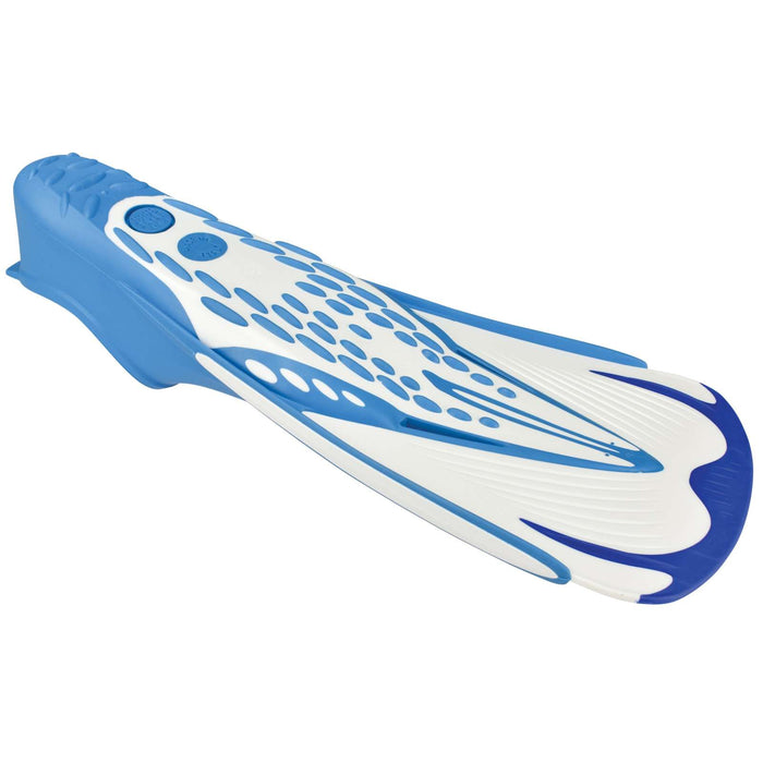Aletas de natación Team Azul-Blanco Talla 44-45 Seac 71-28B-44-45