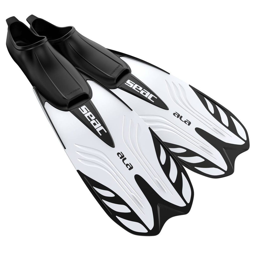 Aletas de snorkel Ala Niños Blanca 34-35 Seac 71-33W-34-35