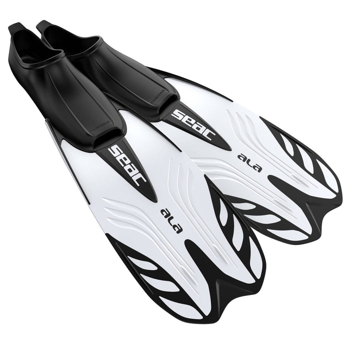 Aletas de snorkel Ala Niños Blanca 34-35 Seac 71-33W-34-35