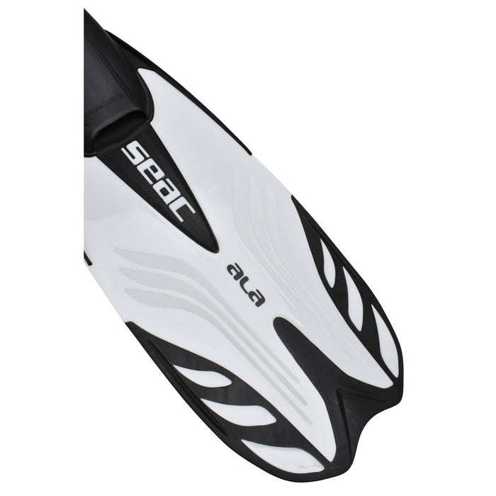 Aletas de snorkel Ala Niños Blanca 34-35 Seac 71-33W-34-35