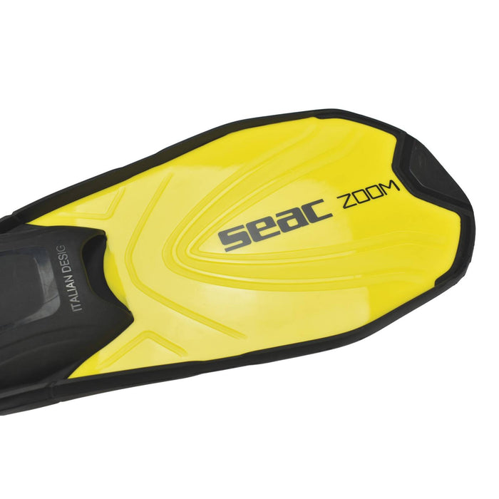 Aletas de snorkel Zoom Amarilla XXS-XS ~ 32-35 Seac 71-41Y-XXS-XS