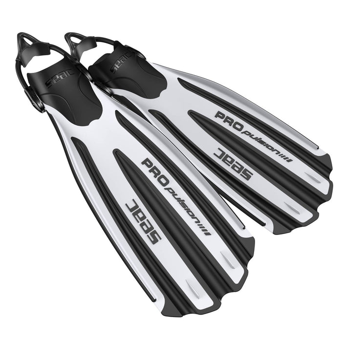 Aletas de Buceo Propulsion S Blanca M-L ~ 40-42 Seac 71-43W-M-L