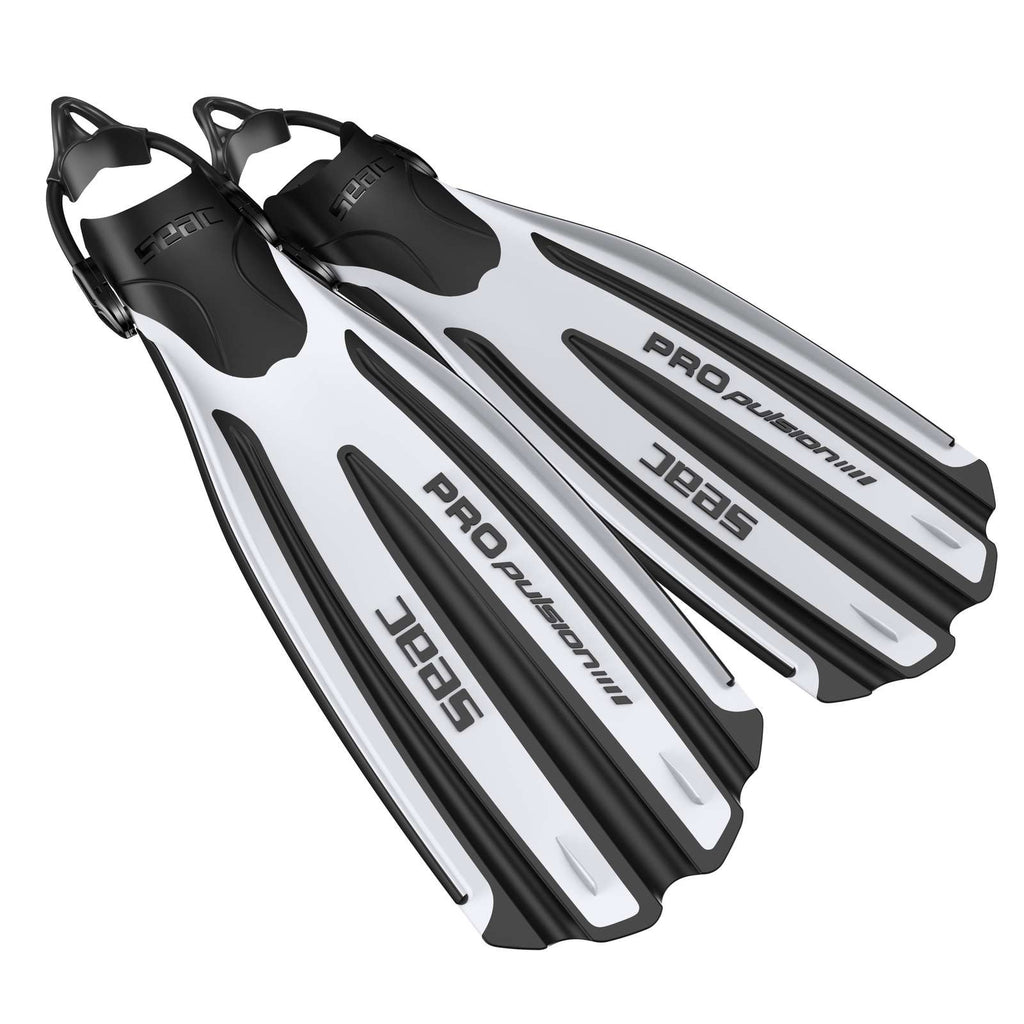 Aletas de Buceo Propulsion S Blanca S-M ~ 37-39 Seac 71-43W-S-M