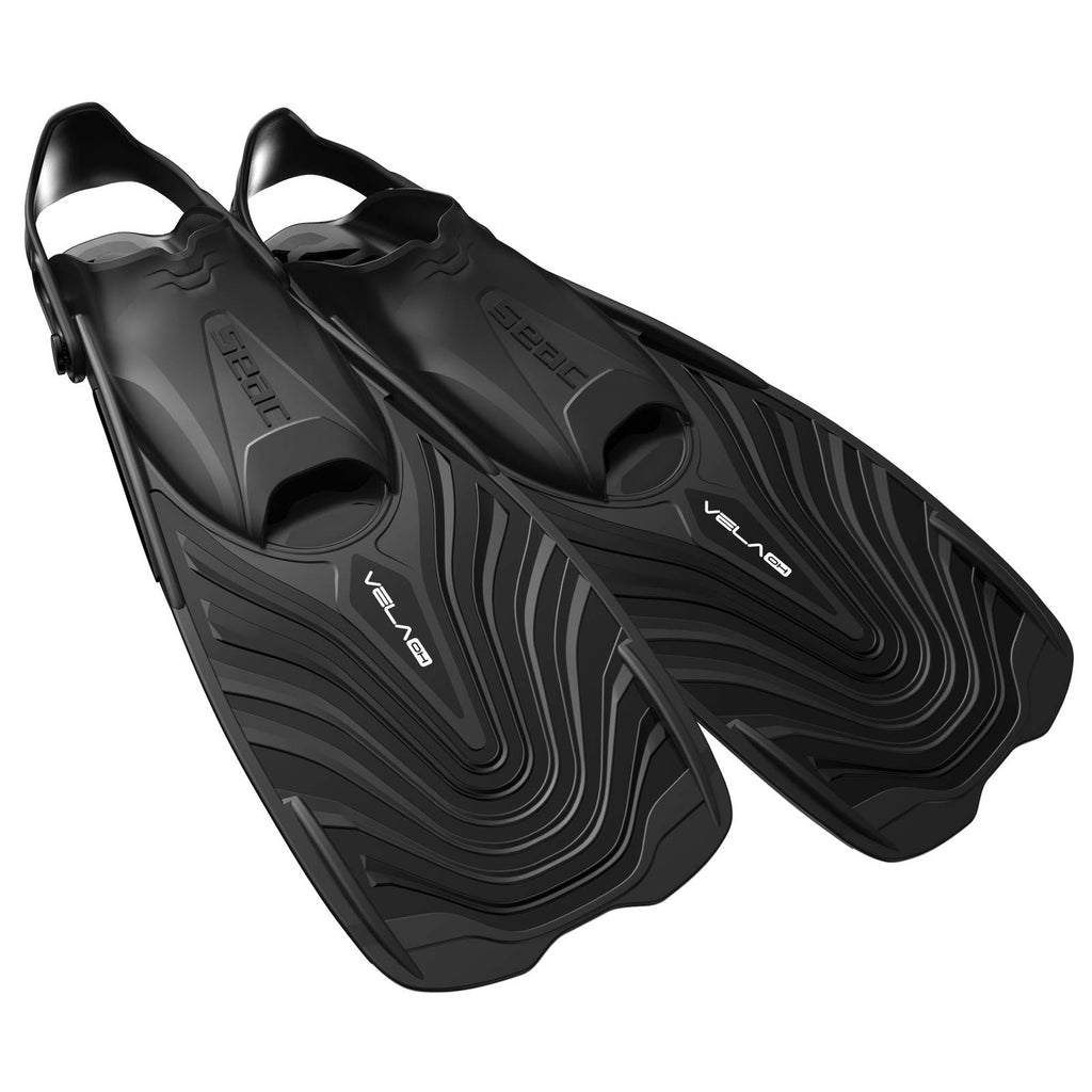 Aletas de esnórquel Vela Oh Negro Talla XXS-XS ~ 32-35 Seac 71-47N-XXS-XS