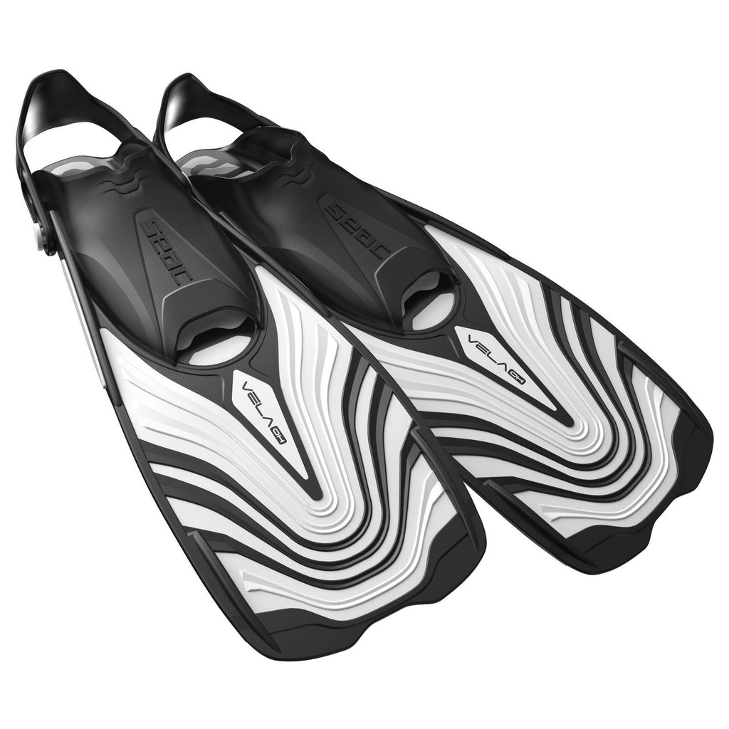 Aletas de esnórquel Vela Oh Blanca Talla L-XL ~ 45-47 Seac 71-47W-L-XL